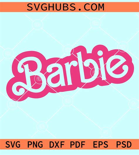 Barbie SVG, Barbie font Svg, Barbie logo svg, Barbie logo PNG,