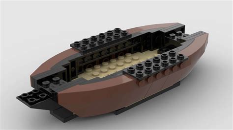 LEGO MOC Small Boat Hull by itnael | Rebrickable - Build with LEGO