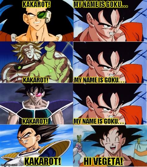 My name is goku! - Imgflip