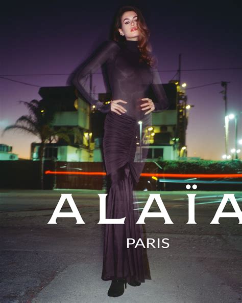 How Kaia Gerber Came to Star in the Spring 2023 Alaïa Campaign | Vogue