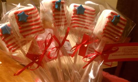 Flag Cake Pops - CakeCentral.com