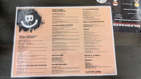 Menu at Burger Urge restaurant, Earlville, Shop 040/537 Mulgrave Rd