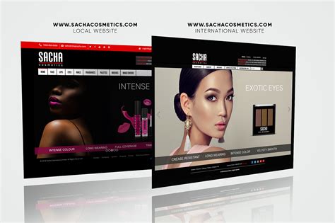 Sacha Cosmetics on Behance