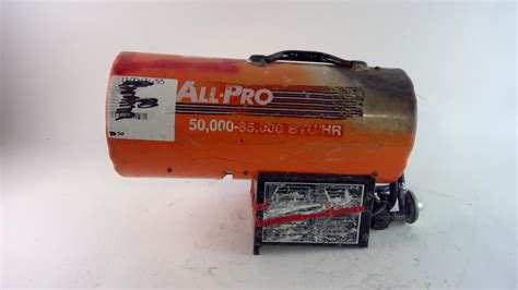 All-Pro Propane Forced Air Heater | Property Room