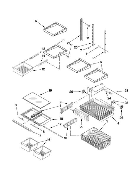 Refrigerated: Whirlpool Gold Refrigerator Parts