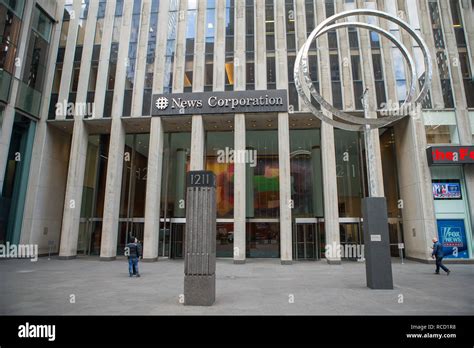 General View GV of the News Corporation Building, 1211 Avenue of the ...