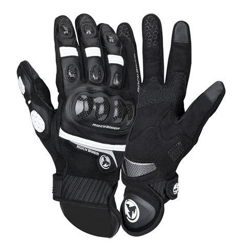 KEMiMOTO Touch Screen Motorcycle Gloves Leather Full Finger Luvas ...