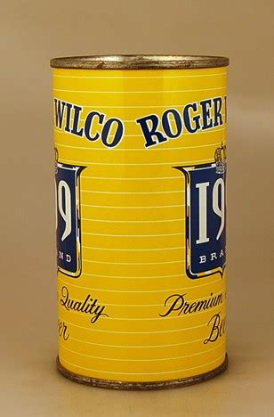 Roger Wilco Beer 125-12 at Breweriana.com