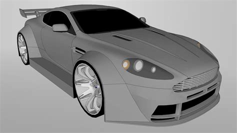 Modified Aston Martin DB9 | 3D Warehouse