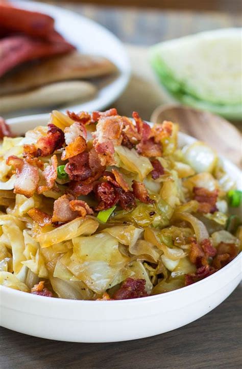 Sweet and Sour Cabbage with Bacon - Spicy Southern Kitchen