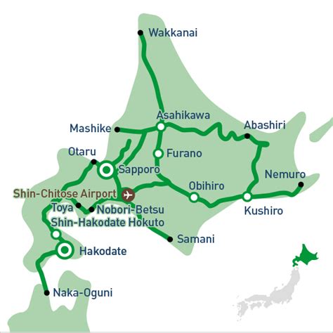 Hokkaido Rail Pass Kaufe jetzt - Japan Rail Pass