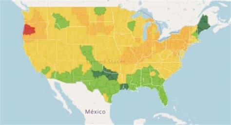 Map Of Grass Pollen Count Right Now : r/SALEM