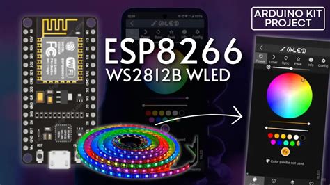 Smart LED Control: ESP8266 Empowers WS2812B LEDs via WLED | ARDUINOKIT ...