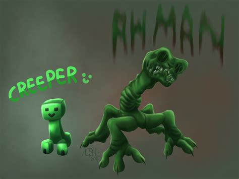 Creeper aw man by BirbMonsta on DeviantArt