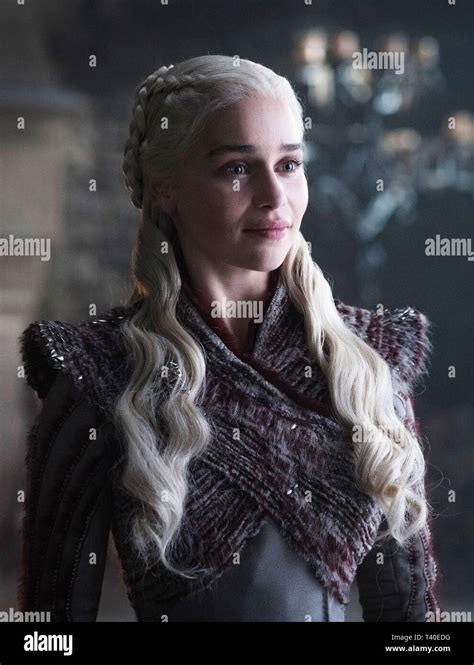 Emilia Clarke as Daenerys Targaryen, "Game of Thrones" Season 8 (2019 ...