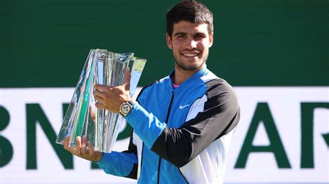 Carlos Alcaraz wins BNP Paribas Open final in Indian Wells for second ...