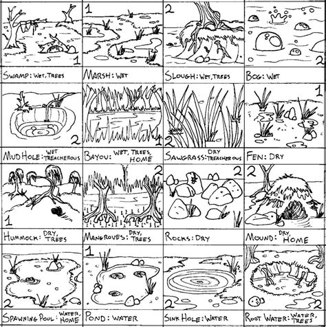 Swamp Animals Coloring Pages at GetColorings.com | Free printable colorings pages to print and color