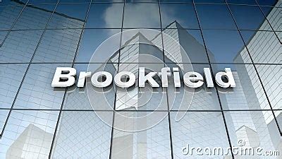 Editorial, Brookfield Asset Management, Inc. Logo On Glass Building ...