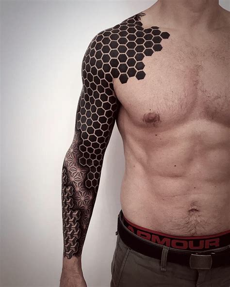 Geometric Tattoo, Blackwork Tattoo, Sacred Geometry Tattoo, Geometric ...