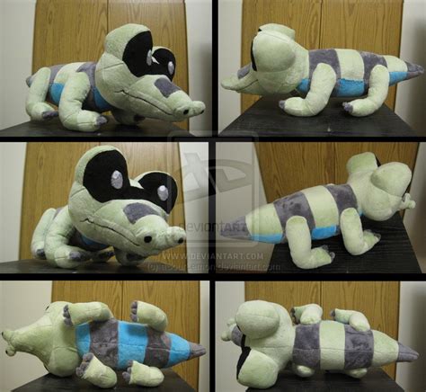 shiny Sandile plush | Plush, Dinosaur stuffed animal, Pokemon