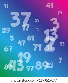 Mathematical Pattern Prime Numbers Pattern Stock Vector (Royalty Free ...