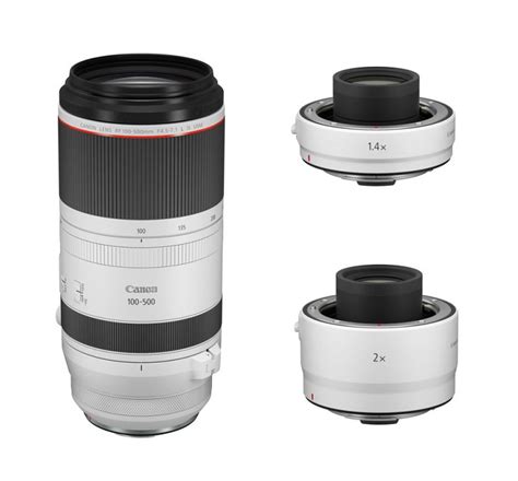 Canon RF 100-500mm f/4.5-7.1L, Extender RF 1.4x & 2x Specifications Leaked - Camera Times