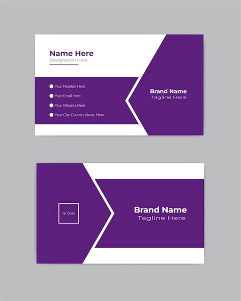Premium Vector | Professional business card design