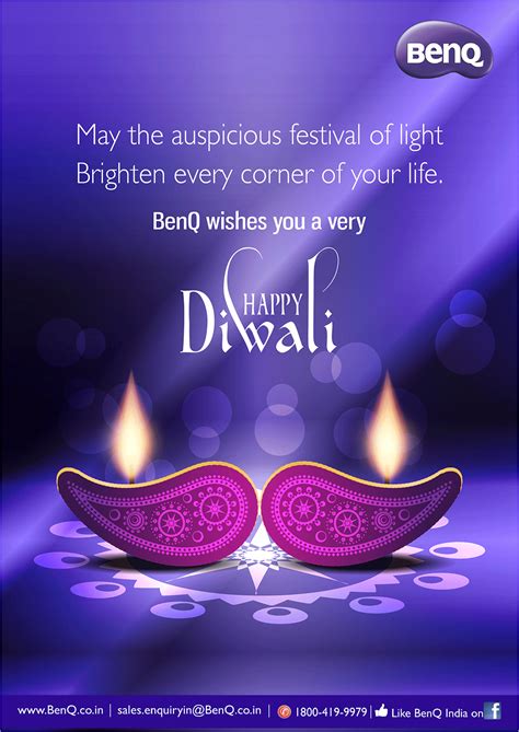 Client: BenQ India | Creative: E-mailer | Contribution: Copy. | Happy diwali, Happy diwali ...