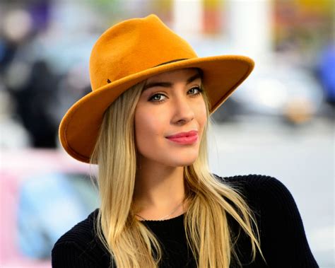 Wide Brimmed Fedora Hat Women's Hat Fall Fashion Fall