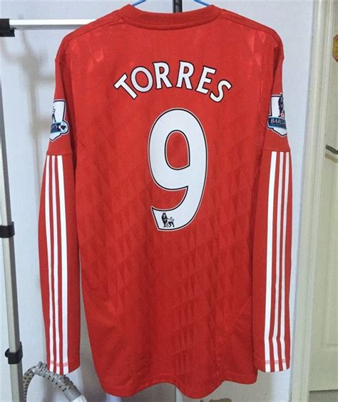 Retro Soccer Jersey 2011-2012 Liverpool 9 Torres Jersey Long | Etsy