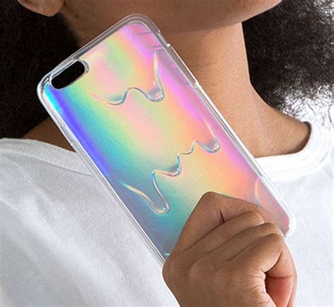 Holographic Slime Melt Soft Case For Iphone 6/5s | Housse téléphone ...