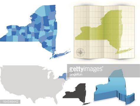 New York State Map Stock Clipart | Royalty-Free | FreeImages