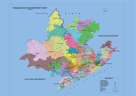 Vizag Roads: Visakhapatnam District Map