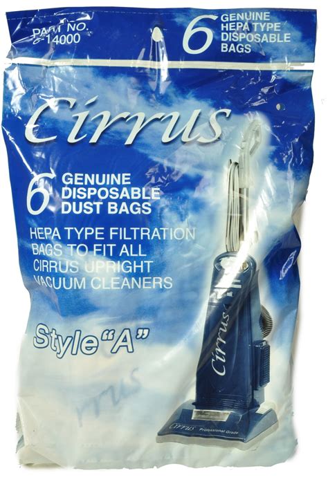 Cirrus Type A Vacuum Cleaner Bags c-14000 - Walmart.com