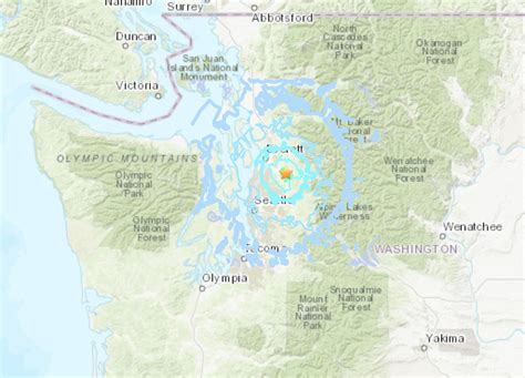 4.6 earthquake rattles Seattle region in the middle of the night – GeekWire