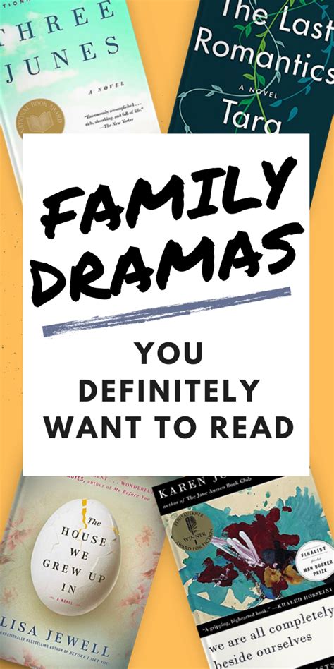 7 Must-Read Books About Family Dramas (With images) | Family drama ...