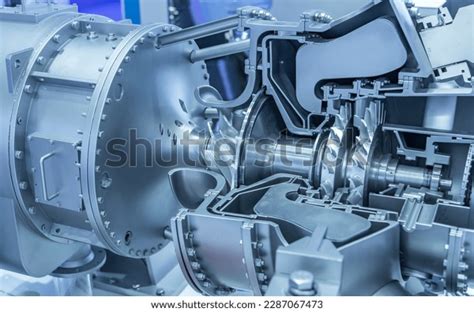 Detail Industrial Gas Turbine Stock Photo 2287067473 | Shutterstock