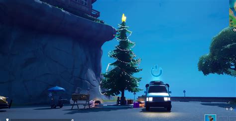 All Christmas Holiday Trees Fortnite Locations: Dance at Different ...