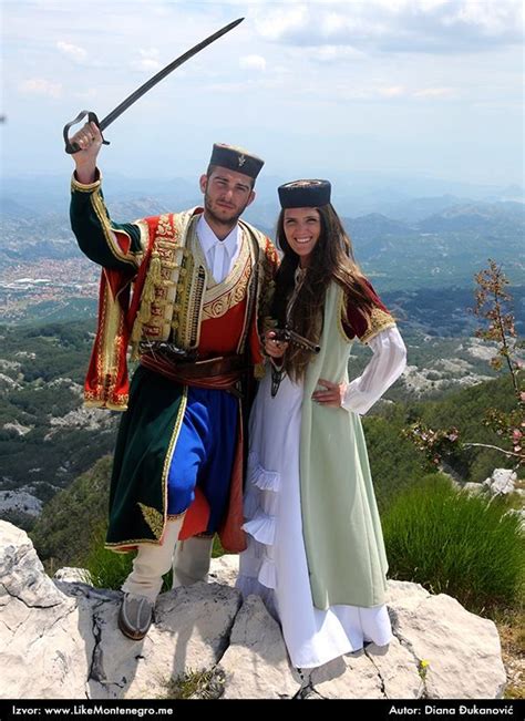 Traditional Montenegrin Garb (Cetinje version) : r/europe