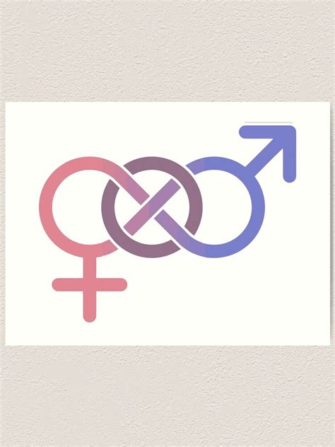 "Gender Fluid Symbols" Art Print by Elisa88 | Redbubble