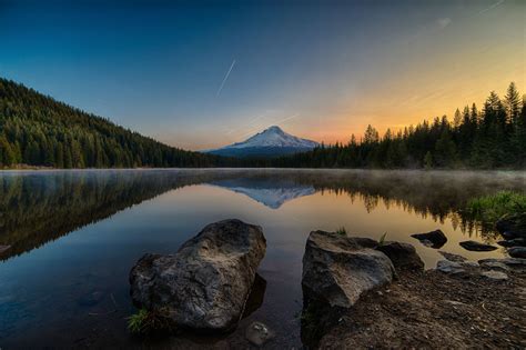 Went and checked out Trillium Lake for the first time ever. Living in Oregon my whole life. I ...