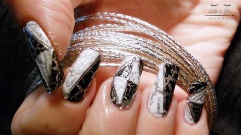 Nail Art: "Black&White" - Nail Art SOFFIO DI DEA