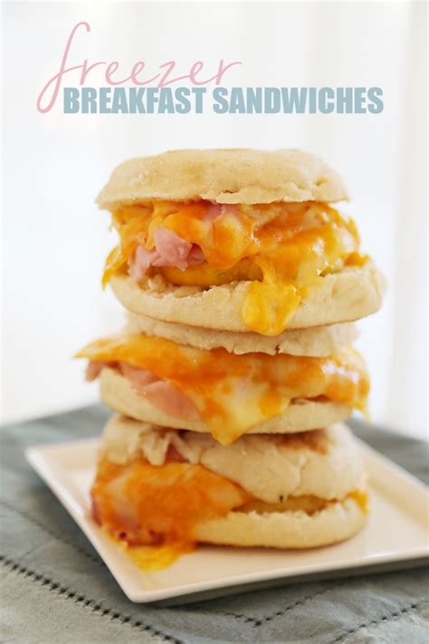 Homemade Freezer Breakfast Sandwiches – The Comfort of Cooking