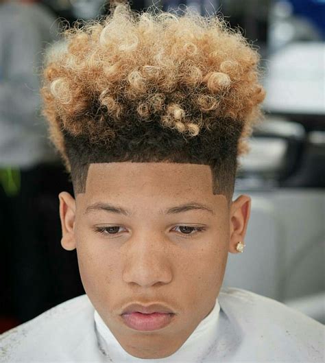 Curly Hair Men, Curly Hair Tips, Black Men Hairstyles, Afro Hairstyles, Top Fade Haircut, Hair ...