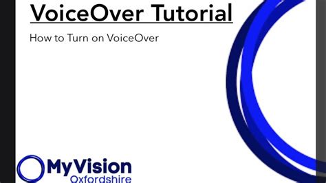 VoiceOver Tutorial: How to turn on VoiceOver - YouTube