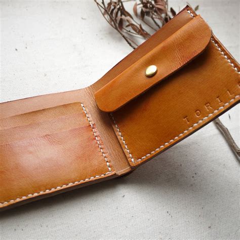 Handmade Leather Simple Wallet, 3rd Anniversary Gift By Tori Lo Leather | notonthehighstreet.com