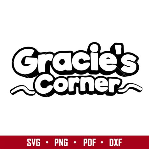 Gracie Corner Svg