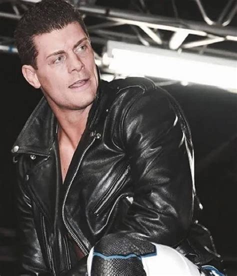 WWE USA Flag Cody Rhodes Leather Jacket - Jackets Masters