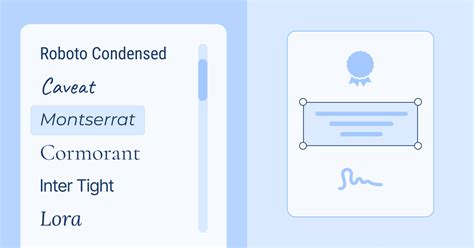 Certificate Fonts Guide: How to Choose the Perfect One