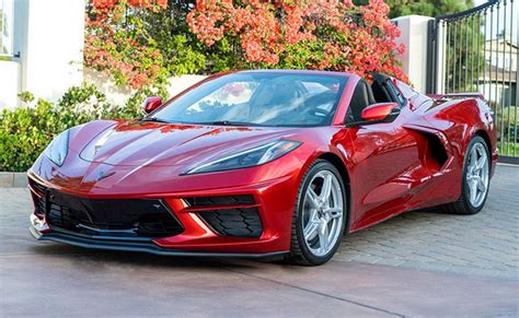 Corvettes for Sale: 2023 Red Mist Convertible at 427Stingray - Corvette ...